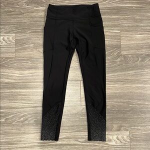 Lululemon Running Leggings with Reflective Detail